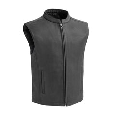 FIM656CSL-Club House Men's Leather Motorcycle Vest