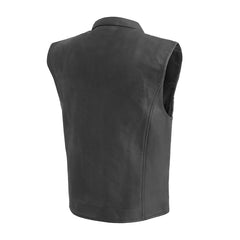 FIM656CSL-Club House Men's Leather Motorcycle Vest