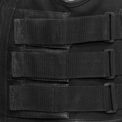 FIM645CSL-Commando Men's Leather Swat Style Motorcycle Vest