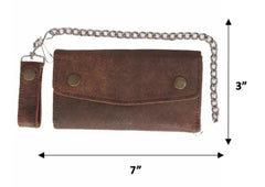 Black Biker Chain Wallet