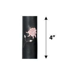 Hair Gloves Black & Pink