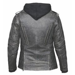 Stella - Ladies 3-in-1 Leather Jacket