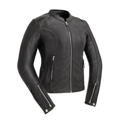 FIL152CDMZ-Cyclone - Women's Motorcycle Leather Jacket