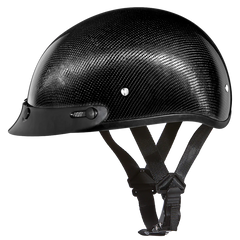 D2-G D.O.T. Daytona Skull Cap- Grey Carbon Fiber