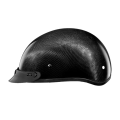 D2-G D.O.T. Daytona Skull Cap- Grey Carbon Fiber