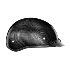 D2-G D.O.T. Daytona Skull Cap- Grey Carbon Fiber