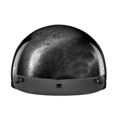 D2-G D.O.T. Daytona Skull Cap- Grey Carbon Fiber