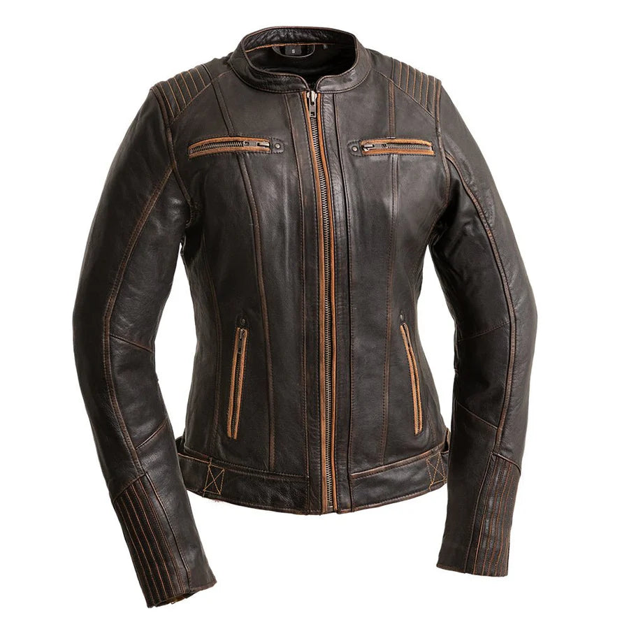 FIL198CHLZ-Electra - Women's Motorcycle Leather Jacket