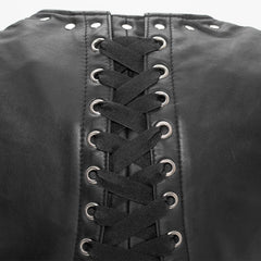 FIL575SDM-Empress Women's Motorcycle Leather Vest