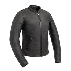 FIL117CSL5X-Flashback - Women's Motorcycle Leather Jacket