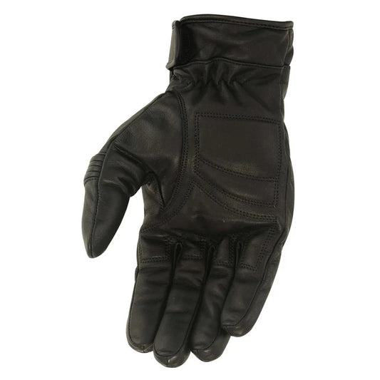 FI178GEL-Flat Track Men's Leather Motorcycle Gloves