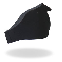 Hot Leathers FMB1001 Black Neoprene 1/2 Face Mask