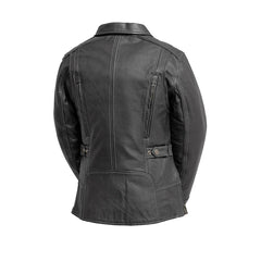 FIL174CDMZ-BL-Free Spirit - Women's Motorcycle Leather Jacket