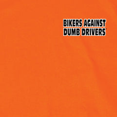 Hot Leathers GMD1091 Mens 'Can You See Me Now' Safety Orange T-Shirt