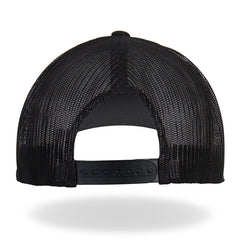 Hot Leathers GSH1020 Black ‘Back Off Bone Finger’ Snap Back Hat