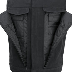 FIM692CNVS-Highland V2 Men's Motorcycle Canvas Vest