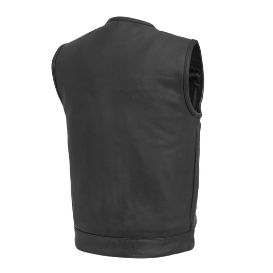 FIM638CPM-Highside Men's Motorcycle Leather Vest