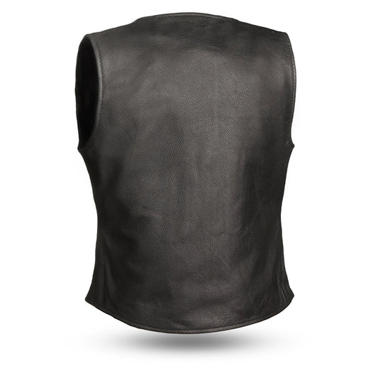 FIL566CSL-Honey Badger Women's Motorcycle Leather Vest