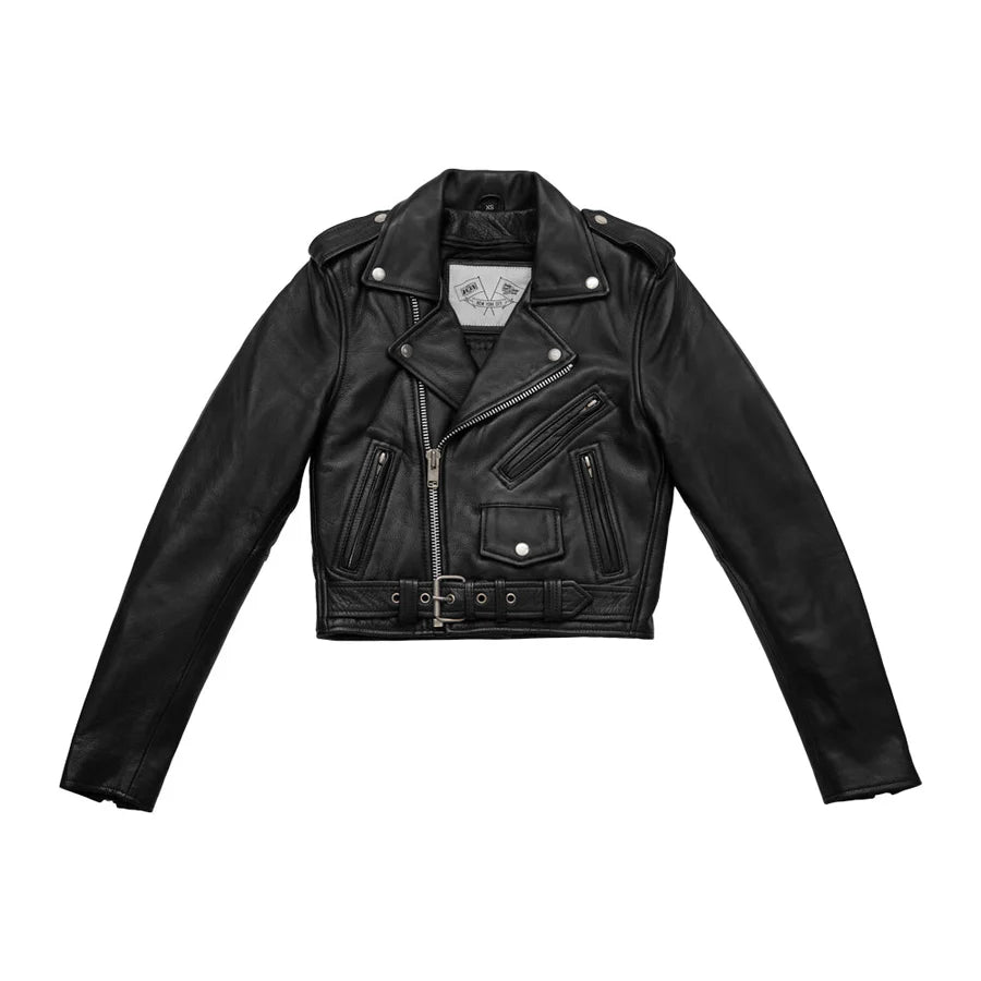 BH-J01C-Imogen - Women's Motorcycle Leather Jacket
