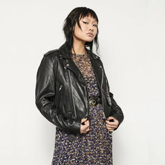 BH-J01C-Imogen - Women's Motorcycle Leather Jacket