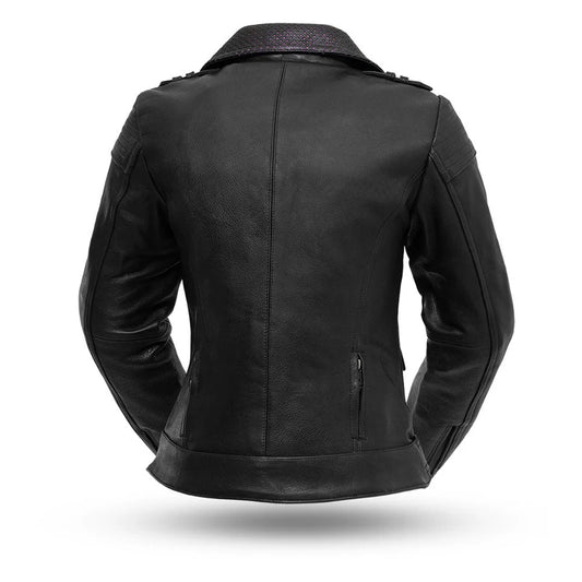 FIL184CJ-Iris - Women's Motorcycle Leather Jacket