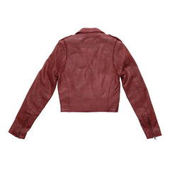 SKU BH-J01C-Katy - Women's Leather Jacket - BHBR