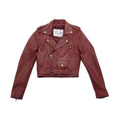 SKU BH-J01C-Katy - Women's Leather Jacket - BHBR