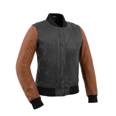 FIL110CMB-BKCOG-Lella Women's Motorcycle Leather Jacket