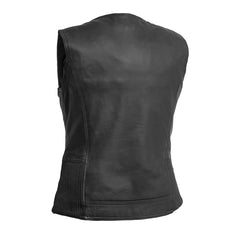 FIL586CDMZ-Lolita - Women's Motorcycle Leather Vest