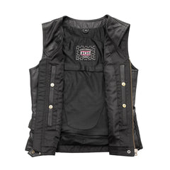 FIL586CDMZ-Lolita - Women's Motorcycle Leather Vest