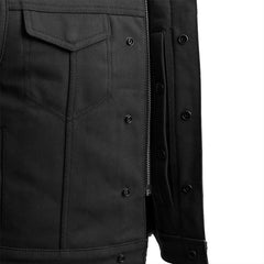 FIM659TWILL-Lowside Men's Motorcycle Twill Vest