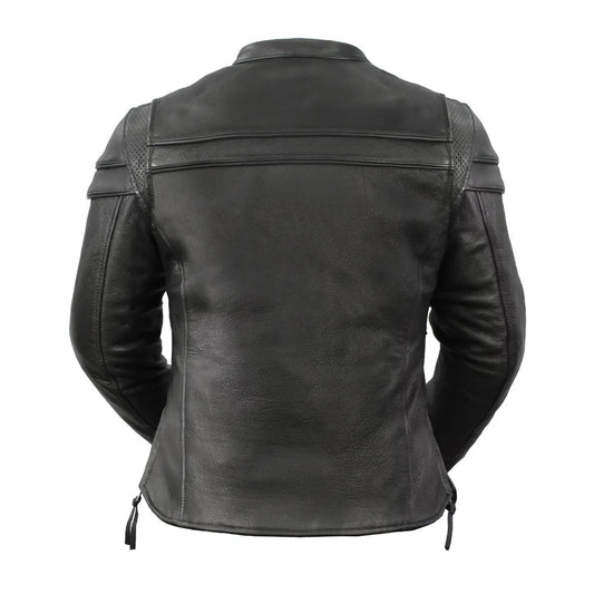 FIL162NTCZ-Maiden - Women's Motorcycle Leather Jacket