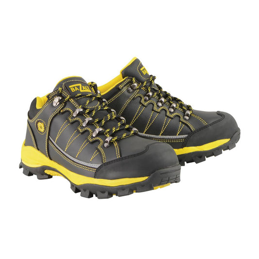 Bazalt MBM9120 Men’s Black Waterproof Frost‑Proof Full‑Grain Leather Outdoor Work Shoes