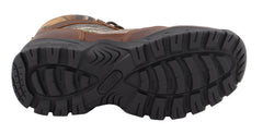 Milwaukee Leather MBM9146 Mens Brown Waterproof Hiking Boots with Mossy Oak Print