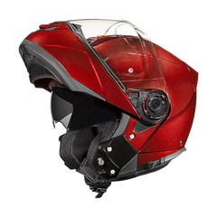 MG1-BC Daytona Glide Modular Motorcycle Helmet - DOT Approved, Bluetooth Ready, Dual Visor, Men/Women/Youth - Black Cherry