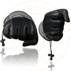 Milwaukee Leather MG7701 Women's Deer Skin Leather Insulated Gauntlet Gloves w/ i-Touch/Wiper Blade/Reflective Piping