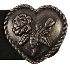 Milwaukee Leather Flying Eagle Medallion Vest Extender - Double Chrome Chains Genuine Leather 6.5" Extension MLA6003-Single