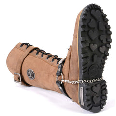 Milwaukee Leather Silver 44 MAG Medallion Boot Chain with Adjustable Strap – MLA3004