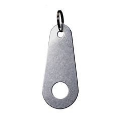 Milwaukee Leather MLB9053 'Bull Dog & Bike' Motorcycle Good Luck Bell | Key Chain Accessory for Bikers