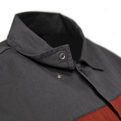 MMCC Men's Pit Stop Classic Mechanic Button Up Shirt - Dual Chest Pockets - Microfiber Panel - Rider Ready - MMC16010