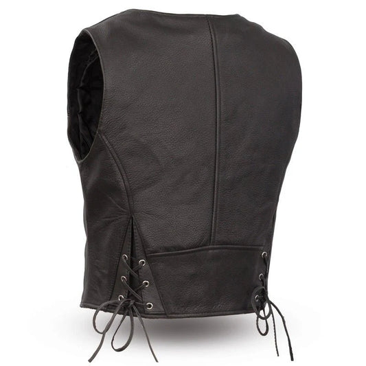 FIL515CSL-Montana Women's Motorcycle Leather Vest