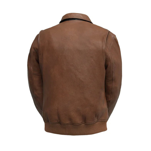 FIM220CMB-COG-Moto Bomber - Men's Leather Jacket
