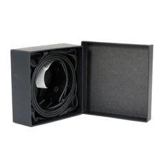Milwaukee Leather MP7110 Men's F* Around - Find Out Black Leather Belt w/ Interchangeable Buckle - 1.5 inches Wide