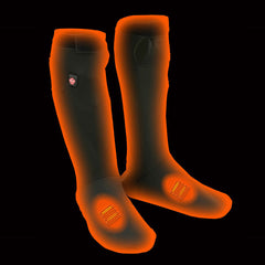 Nexgen Heat MP7905 Men's Heated Sock Liners, Top and Bottom Foot Heat, Rechargeable Power Included