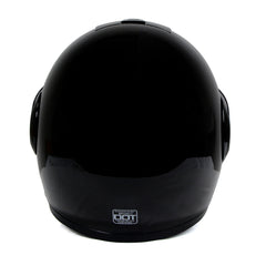 Milwaukee Helmets MPH9813DOT Gloss Black Menace DOT Approved Motorcycle Modular Helmet w/ Drop Down Visor
