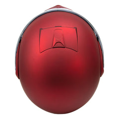 Milwaukee Helmets MPH9827DOT Cypher Flat Red Advanced Motorcycle Modular Helmet w/ Drop Down Visor