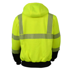 Nexgen Heat MPL2773SET Women's High-Viz 'Heated' Textile Jacket (Rechargeable Battery Pack Included)