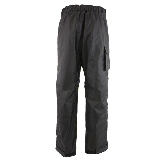 NexGen Heat MPM5720DUAL Men's Black 'Heated' Textile Water Resistant Over Pants (Battery Pack Included)