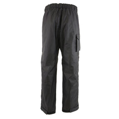 NexGen Heat MPM5720DUAL Men's Black 'Heated' Textile Water Resistant Over Pants (Battery Pack Included)