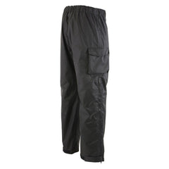 NexGen Heat MPM5720DUAL Men's Black 'Heated' Textile Water Resistant Over Pants (Battery Pack Included)